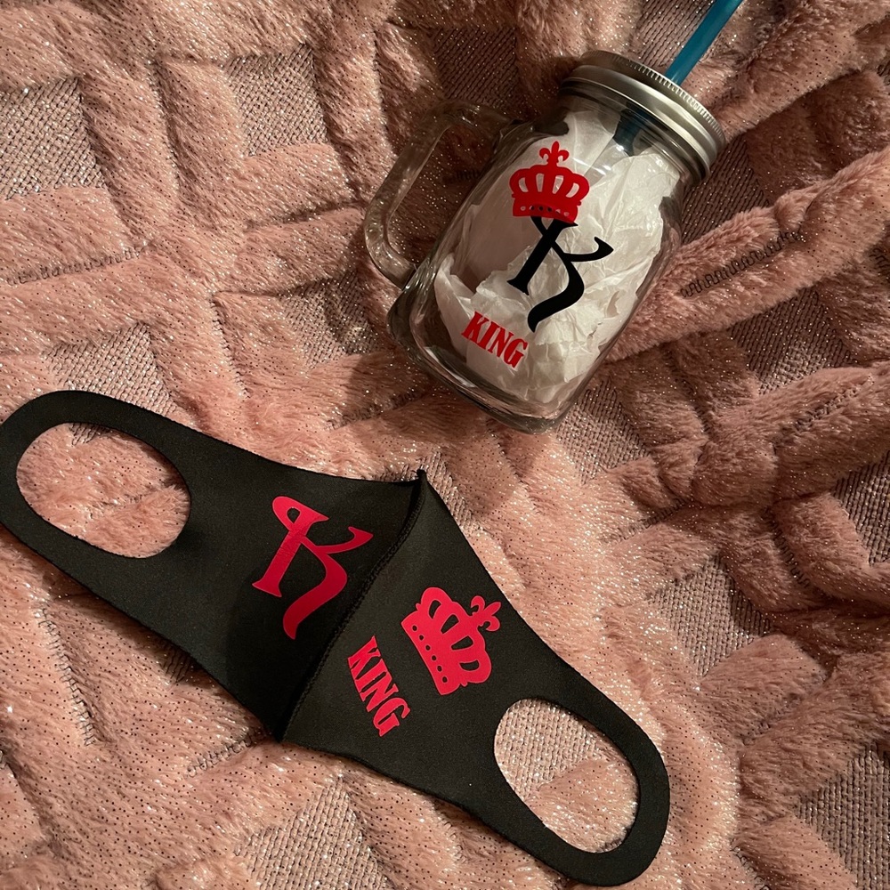 Cup and mask custom made